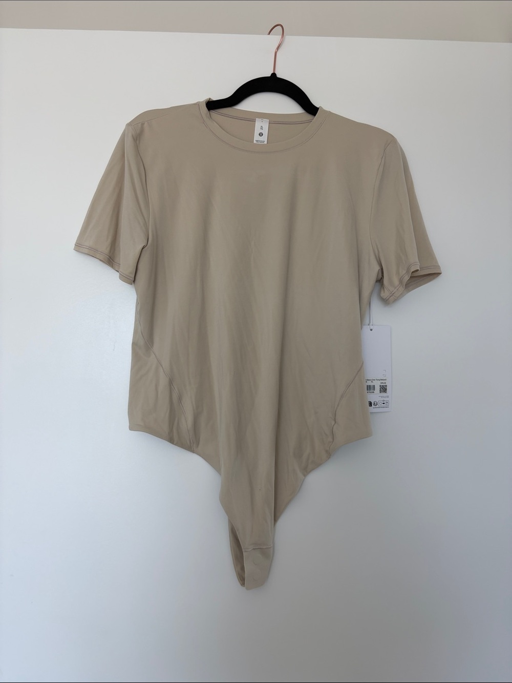 BNWT lululemon wundermost crewneck bodysuit XL